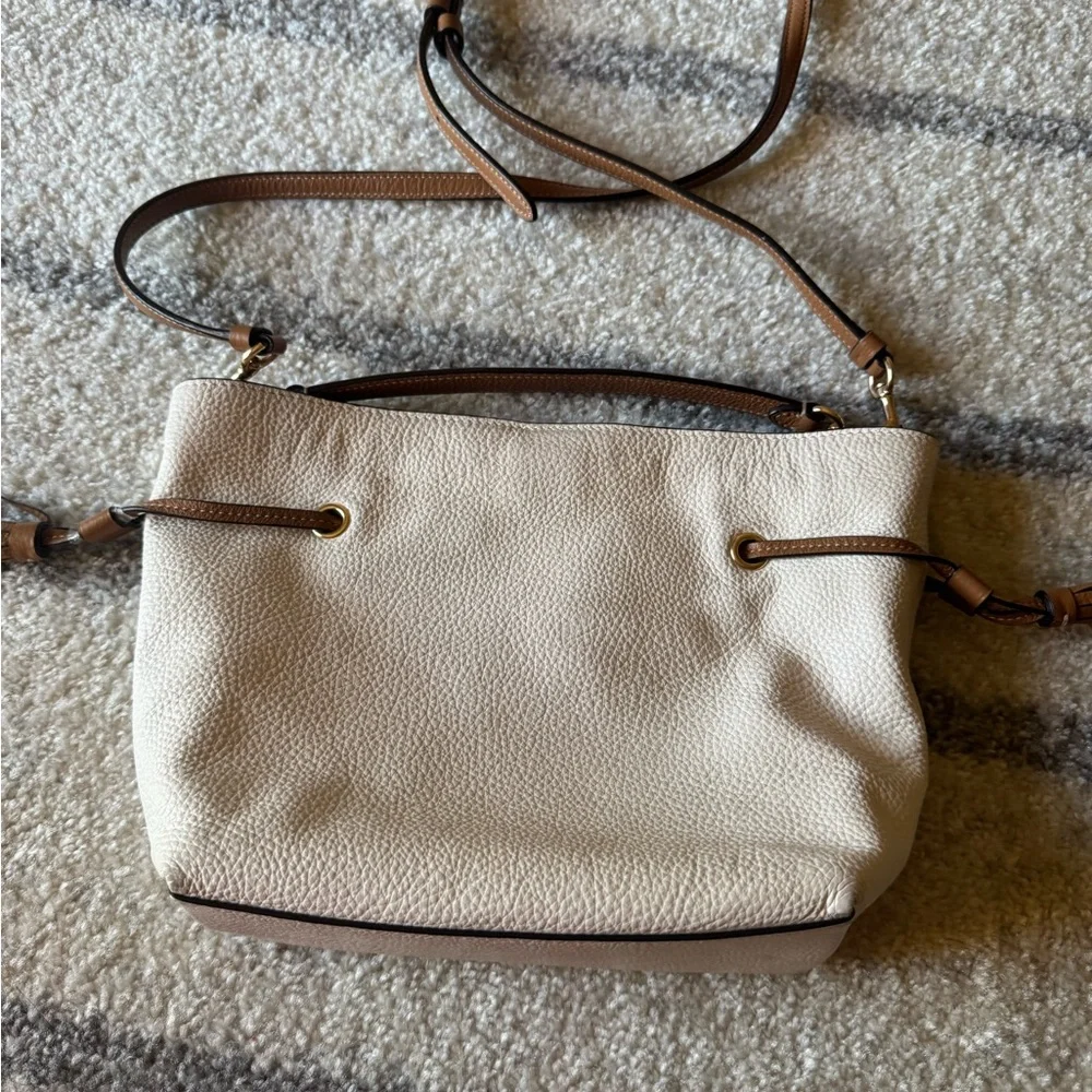 Coach Ivory and Tan Crossbody Bag - Picture 10 of 15